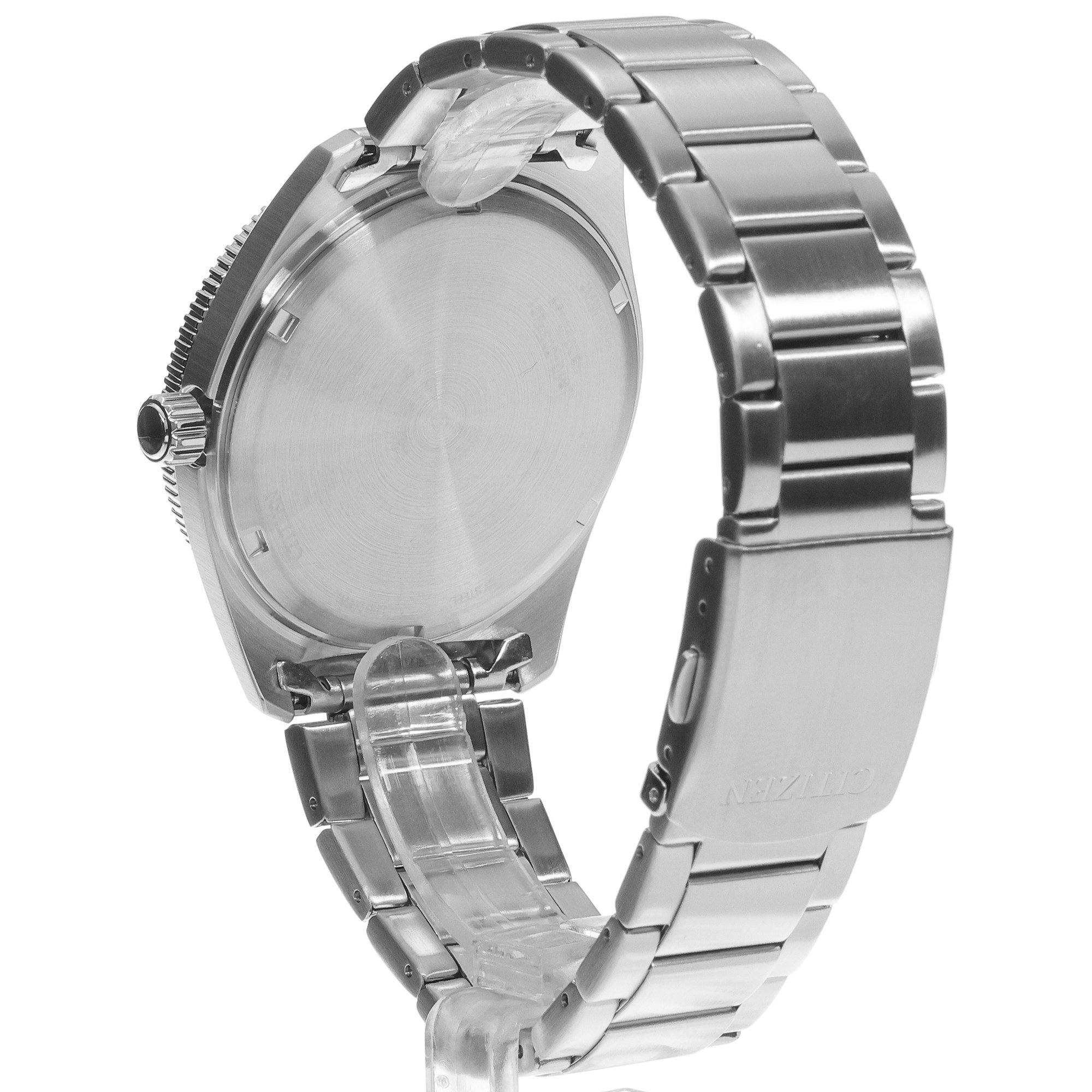 Citizen AW1760-81W zegarek srebrny klasyczny Ecodrive bransoleta - miniatura 4