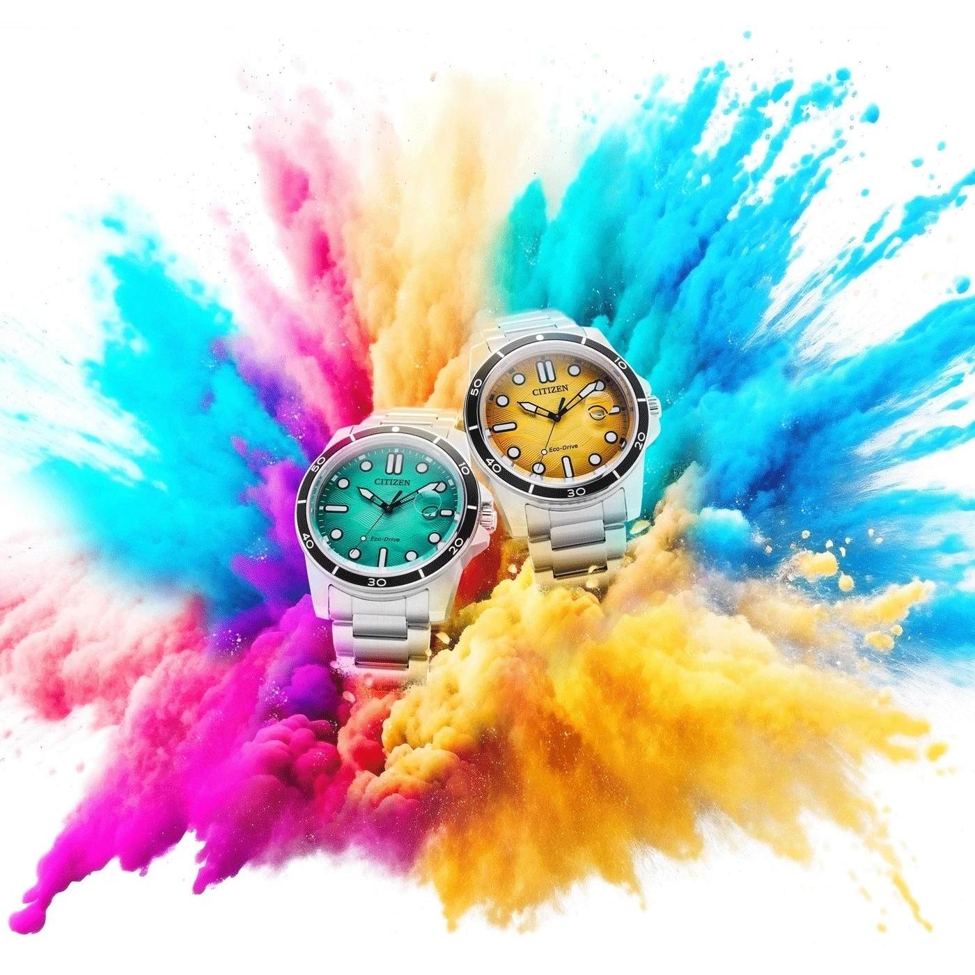 Citizen AW1816-89L Eco-Drive Marine zegarek klasyczny Ecodrive - miniatura 4