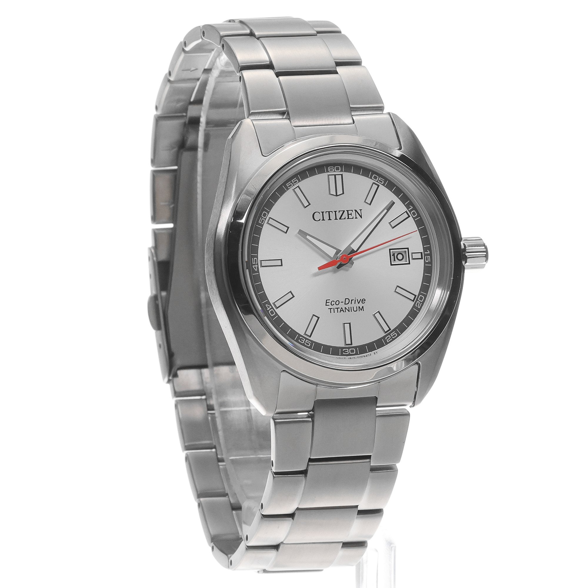 Citizen AW1900-50A zegarek szary klasyczny Titanium bransoleta - miniatura 3