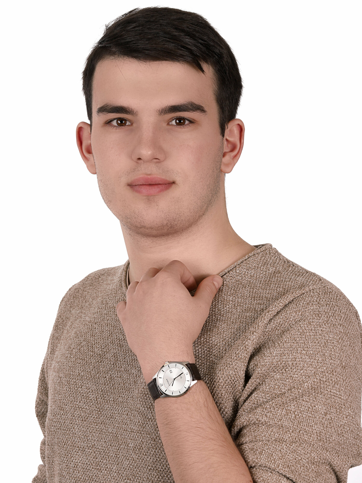 Citizen BD0041-11A zegarek klasyczny Leather - miniatura 2