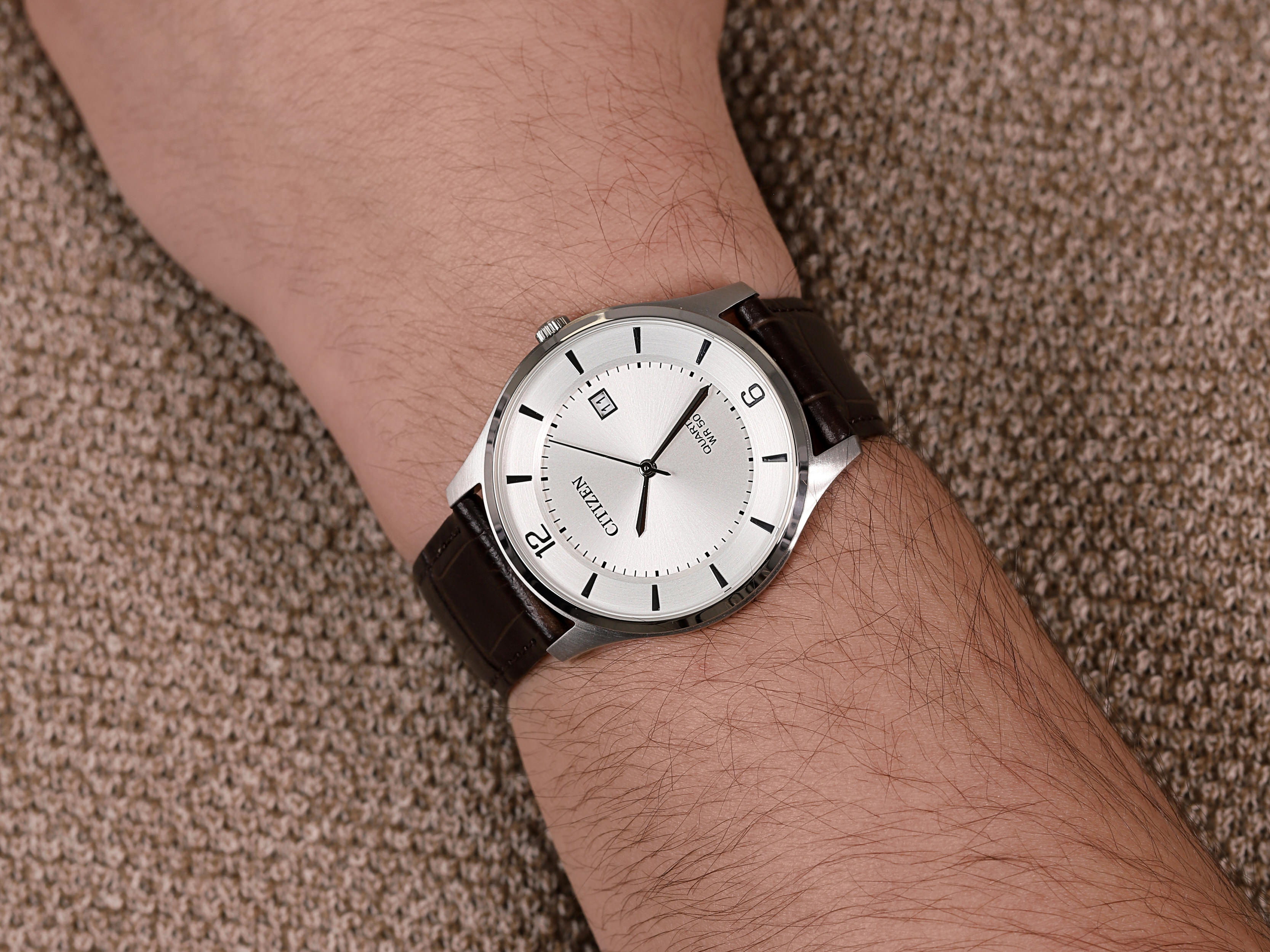 Citizen BD0041-11A zegarek męski Leather - miniatura 4
