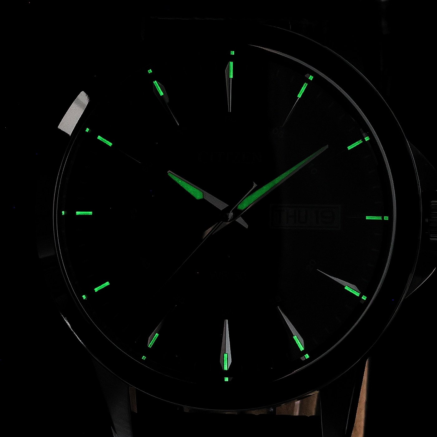 Citizen BF2011-01EE zegarek srebrny klasyczny Leather pasek - miniatura 5