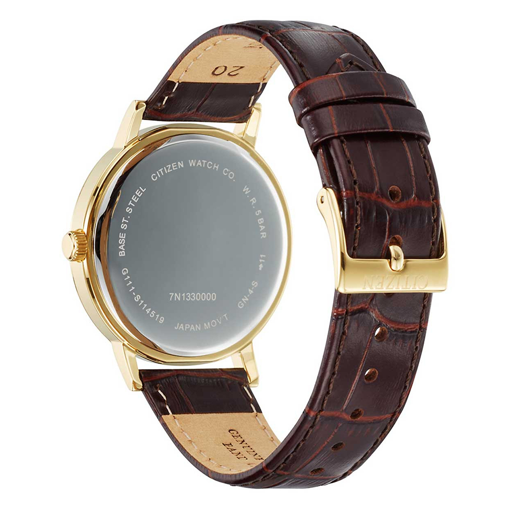 Citizen BI5072-01A zegarek męski Leather - miniatura 6