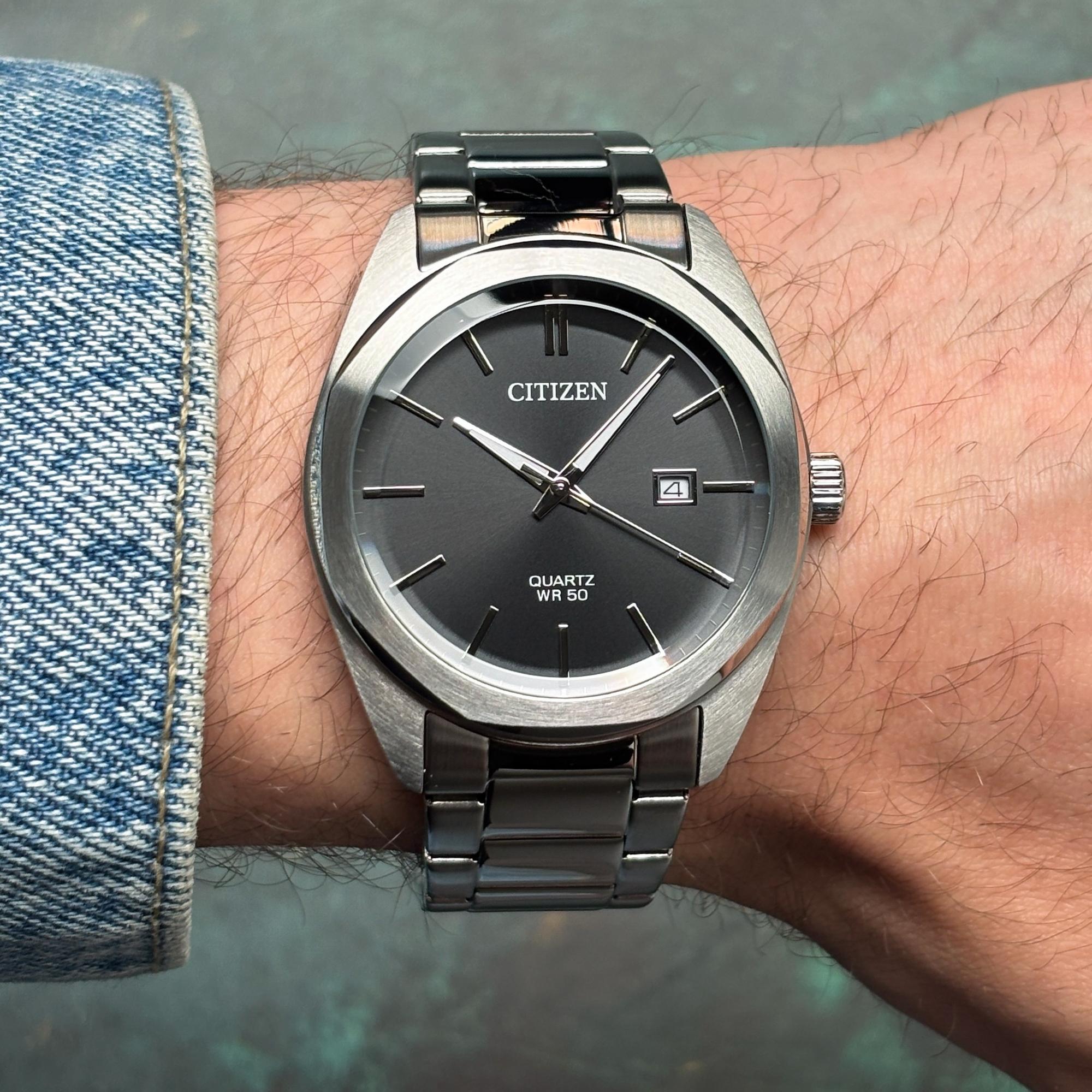 Citizen BI5110-54E Elegance zegarek męski klasyczny mineralne - miniatura 8