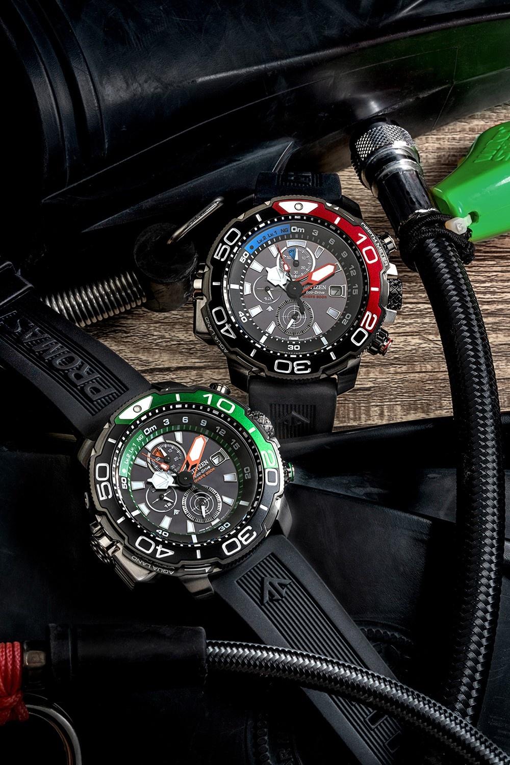 Citizen BJ2168-01E zegarek srebrny sportowy Promaster pasek - miniatura 5