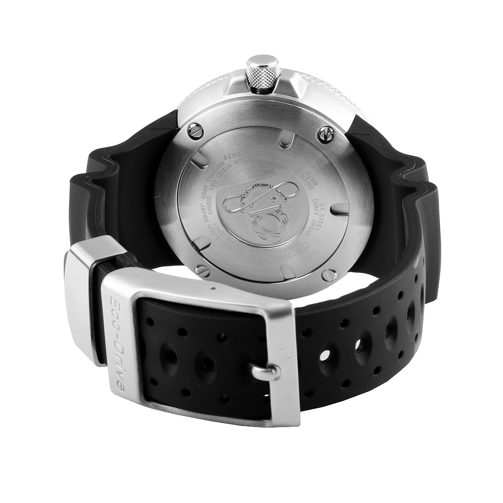 Citizen BJ8050-08E zegarek srebrny sportowy Promaster pasek