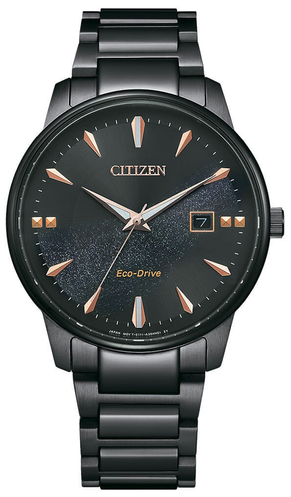 Citizen Eco-Drive Galaxy Black Gold BM7595-89E