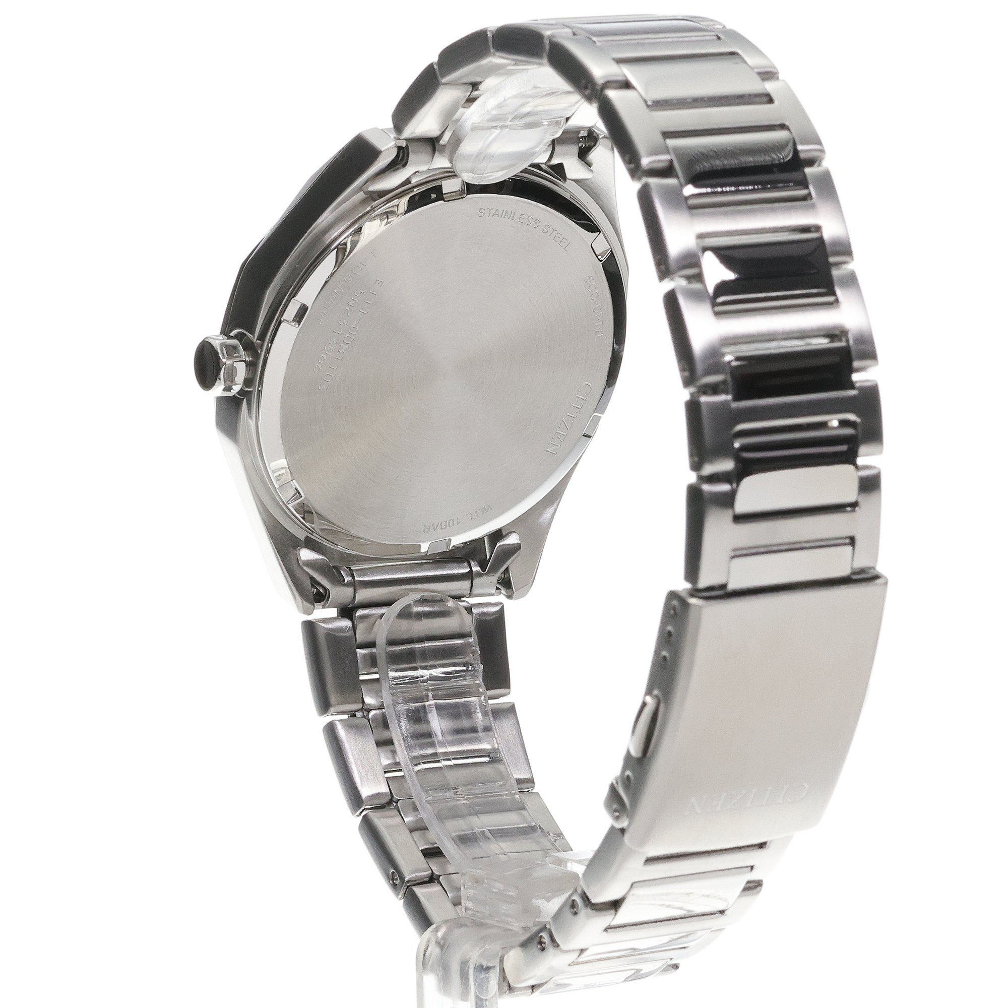 Citizen BM7620-83M zegarek srebrny klasyczny Ecodrive bransoleta - miniatura 4