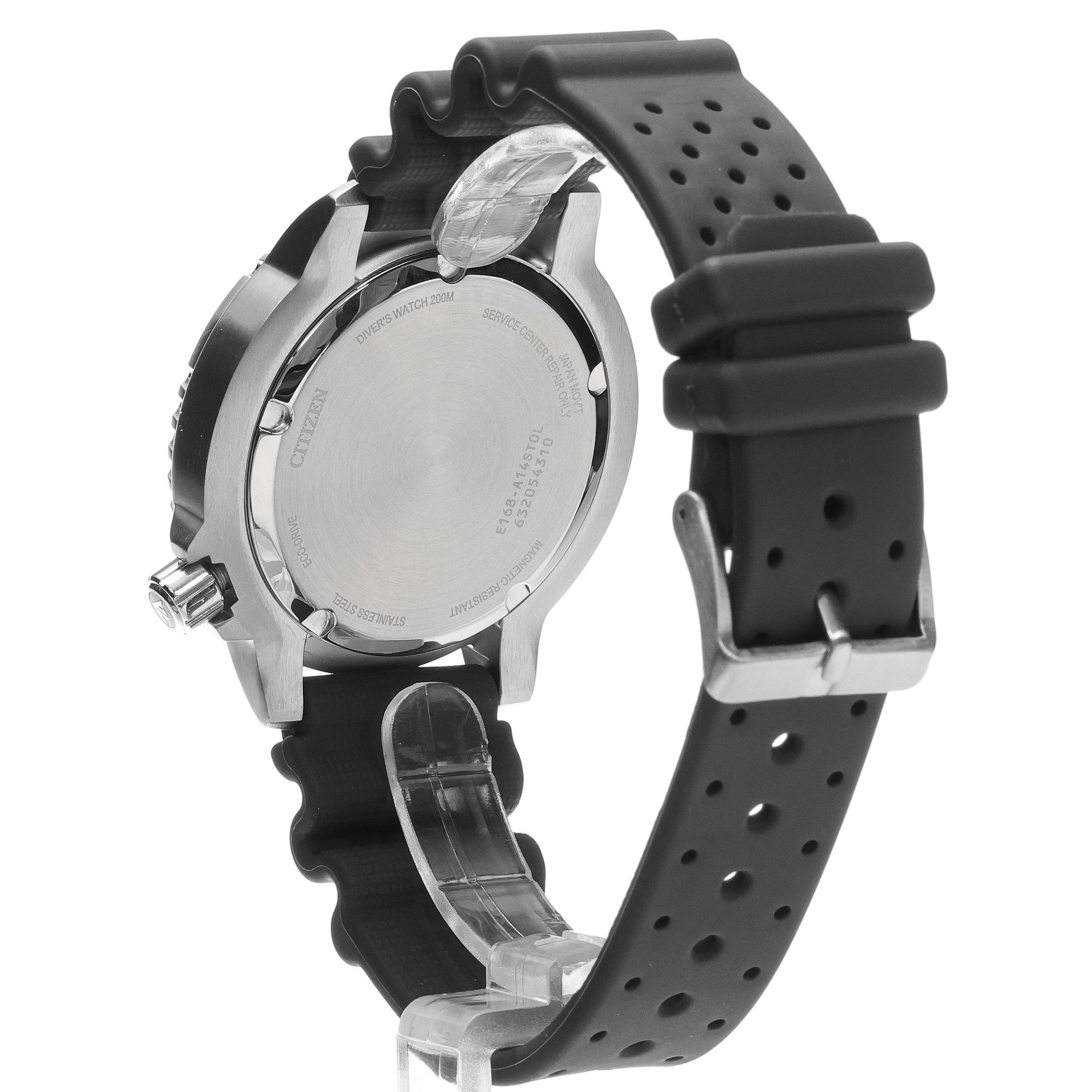 Citizen BN0167-09W Promaster Marine Eco-Drive Promaster klasyczny zegarek srebrny - miniatura 4