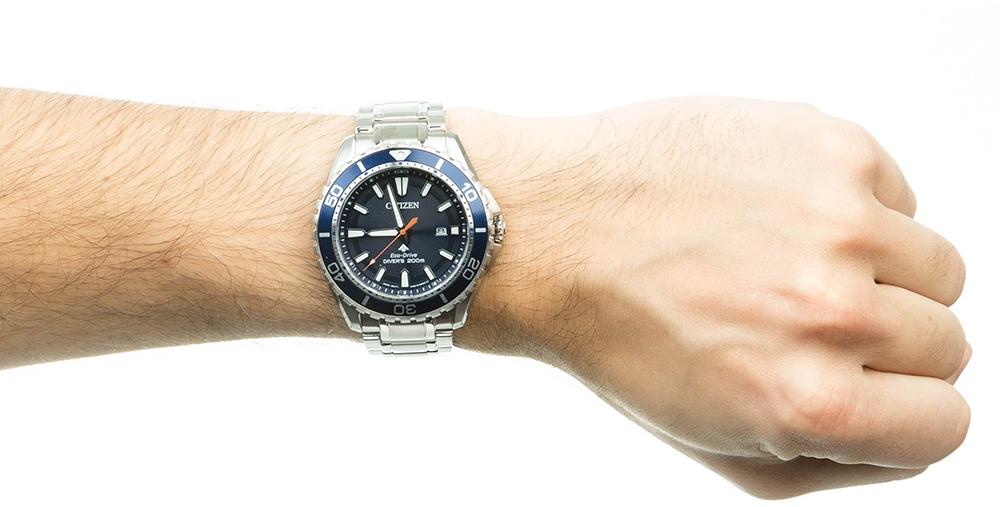 Citizen BN0191-80L Promaster PROMASTER ECO-DRIVE Divers 200m zegarek męski klasyczny mineralne - miniatura 8