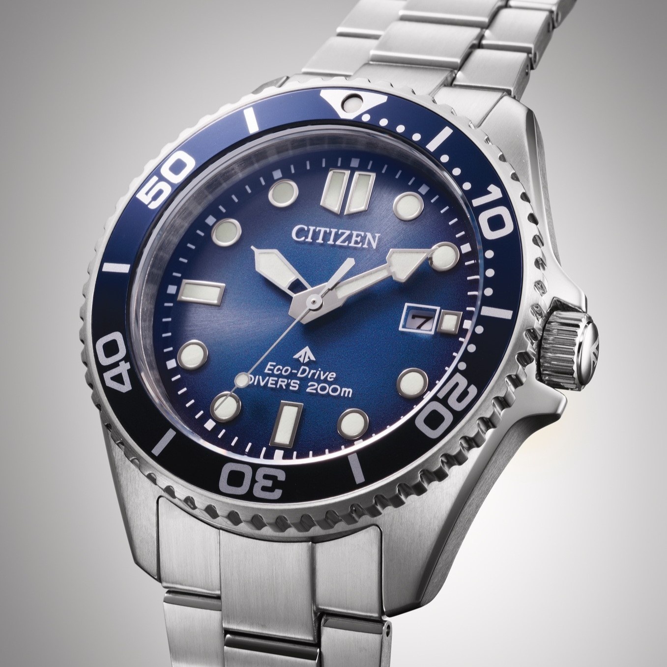 Citizen BN0260-54L Promaster Eco-Drive Diver zegarek męski sportowy szafirowe - miniatura 8