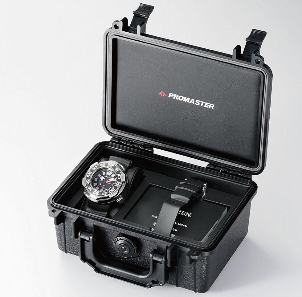 Citizen BN7020-09E PROMASTER ECO-DRIVE PROFESSIONAL 1000m Promaster sportowy zegarek szary - miniatura 9