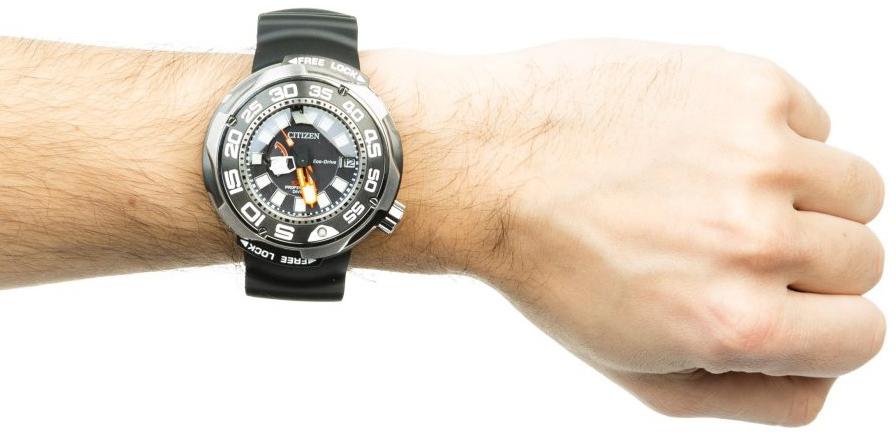 Citizen BN7020-09E Promaster PROMASTER ECO-DRIVE PROFESSIONAL 1000m zegarek męski sportowy szafirowe - miniatura 8