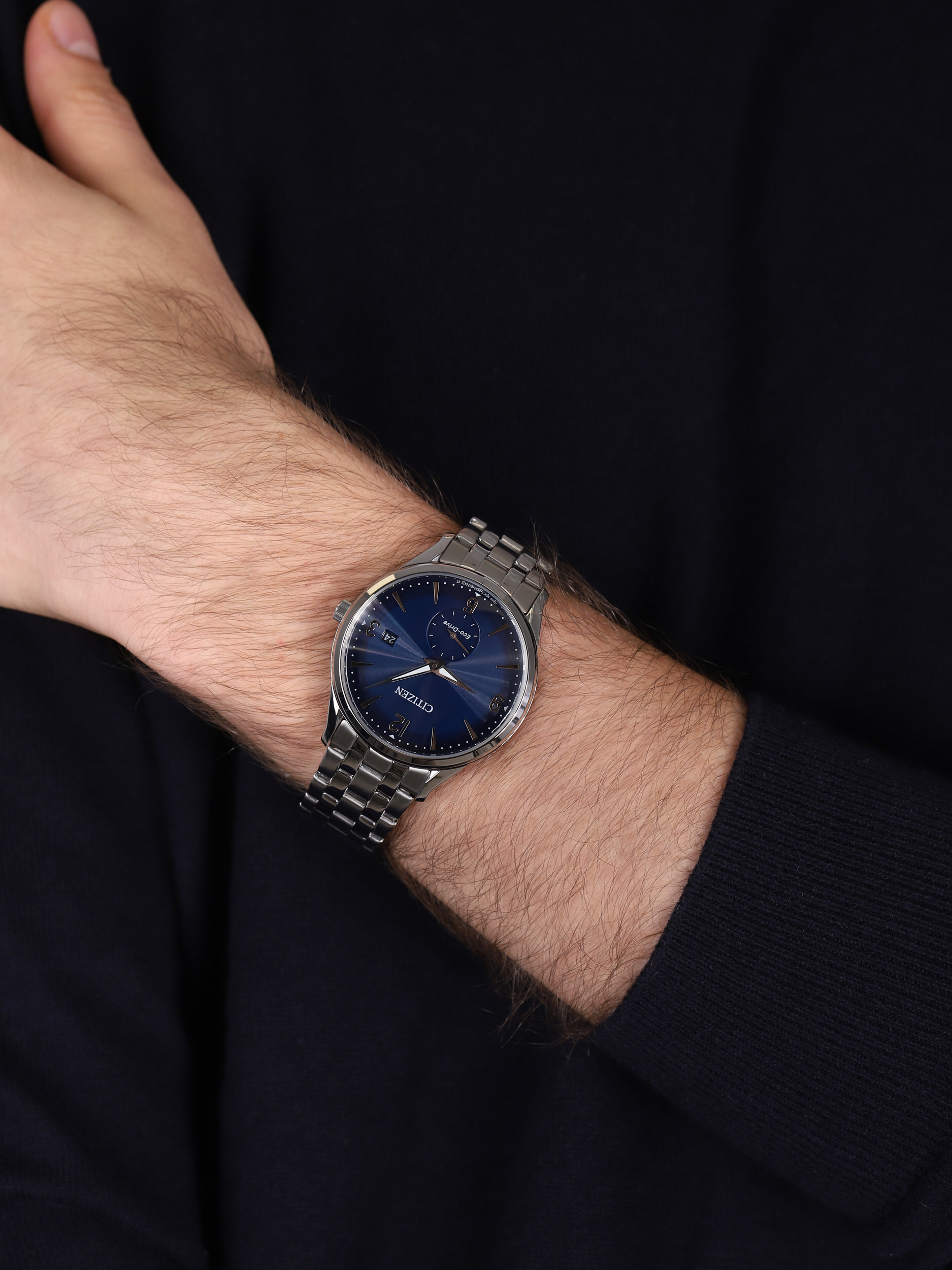 Citizen BV1111-75L zegarek srebrny klasyczny Ecodrive bransoleta - miniatura 3