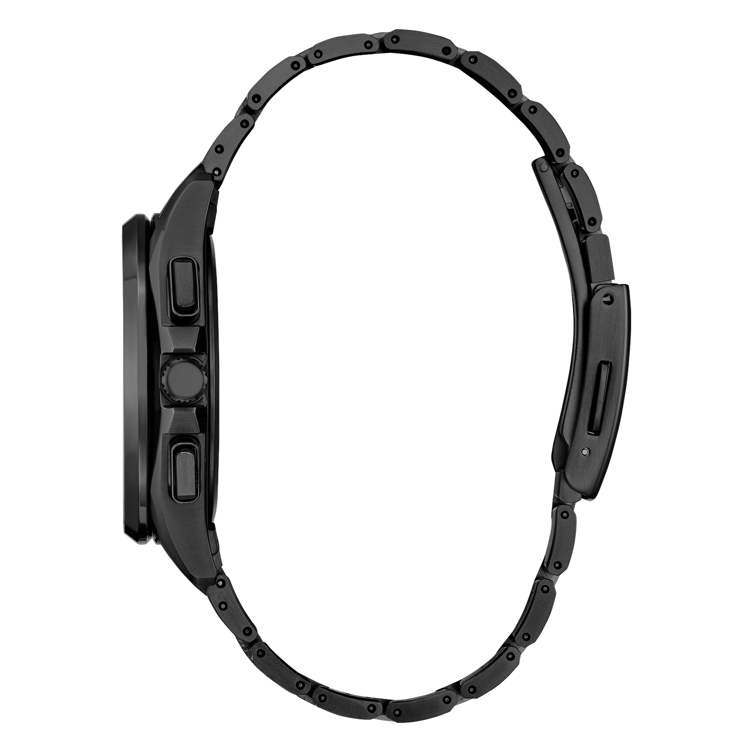 Citizen BY1008-67L zegarek czarny klasyczny Radio Controlled bransoleta - miniatura 2