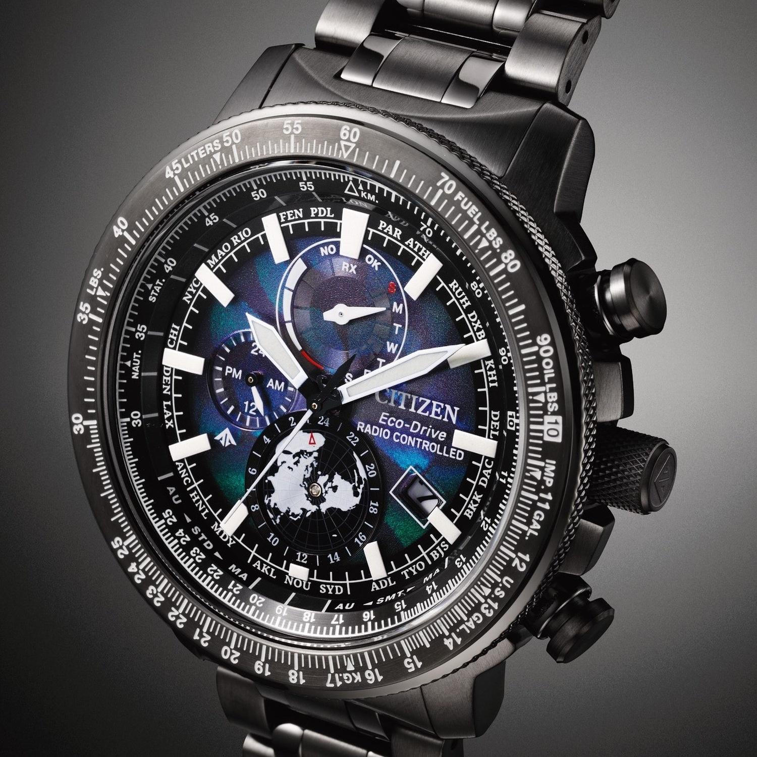 Citizen BY3005-56E zegarek czarny sportowy Promaster bransoleta - miniatura 5