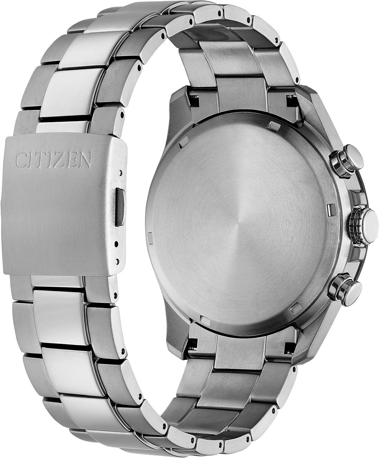 Citizen CA4444-82E zegarek srebrny sportowy Chrono bransoleta - miniatura 3