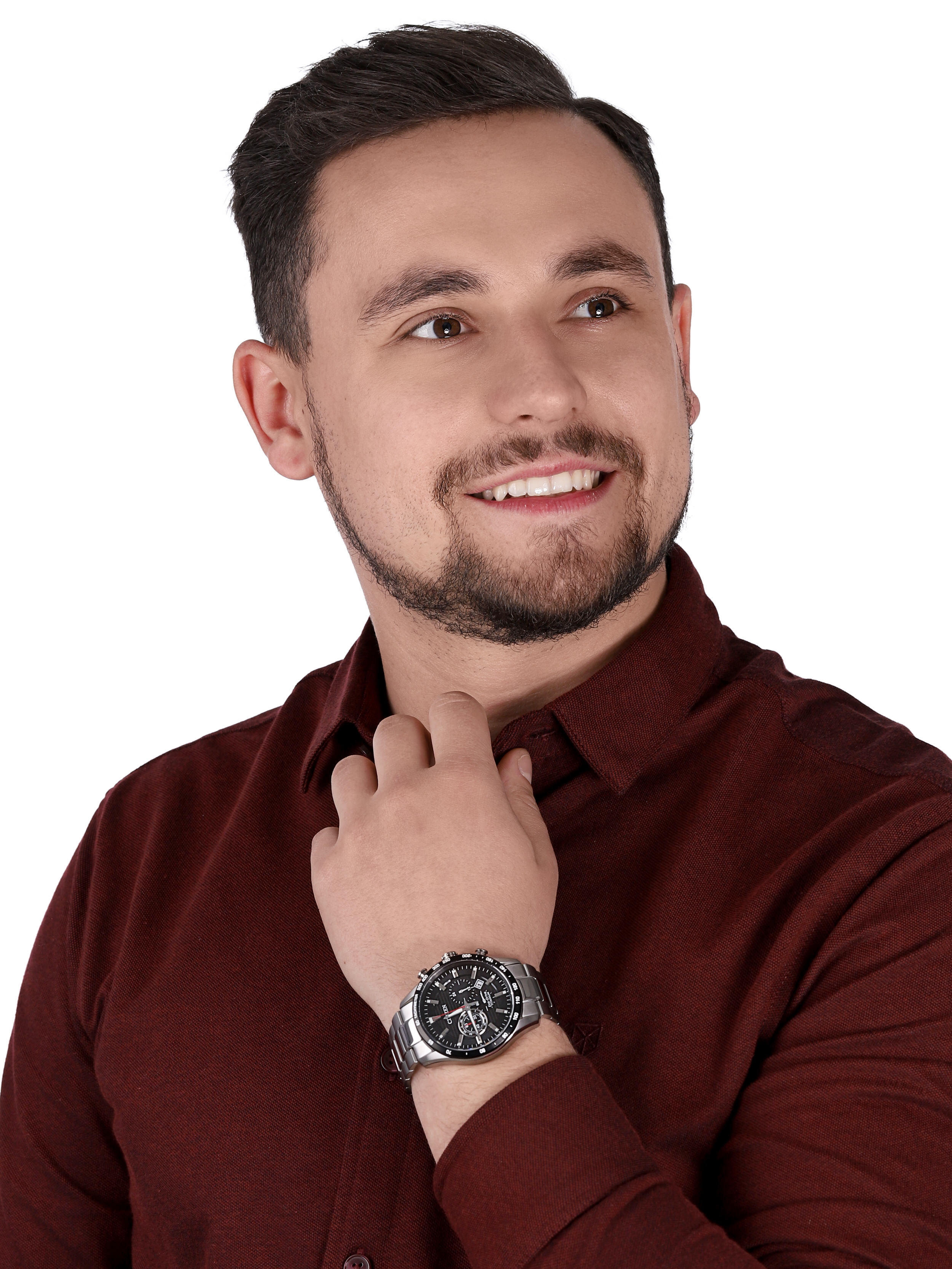 Citizen CA4444-82E zegarek srebrny sportowy Chrono bransoleta - miniatura 4