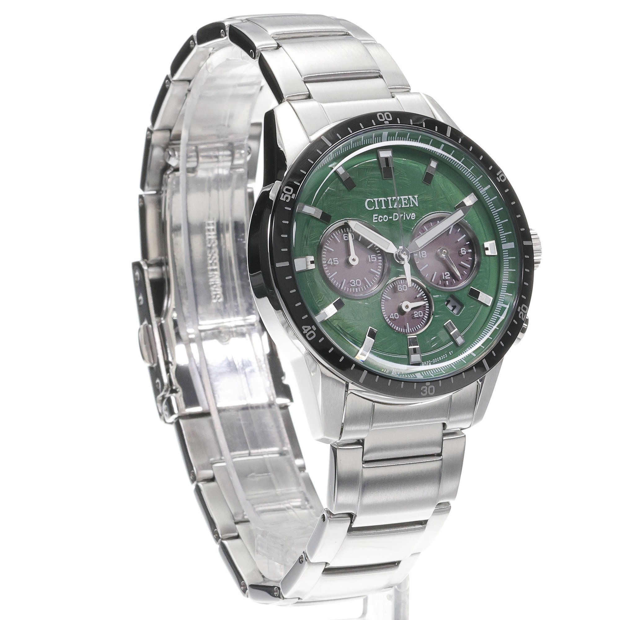 Citizen CA4624-56X Modern Solar Eco-Drive Chronograph 39mm zegarek klasyczny Chrono - miniatura 3