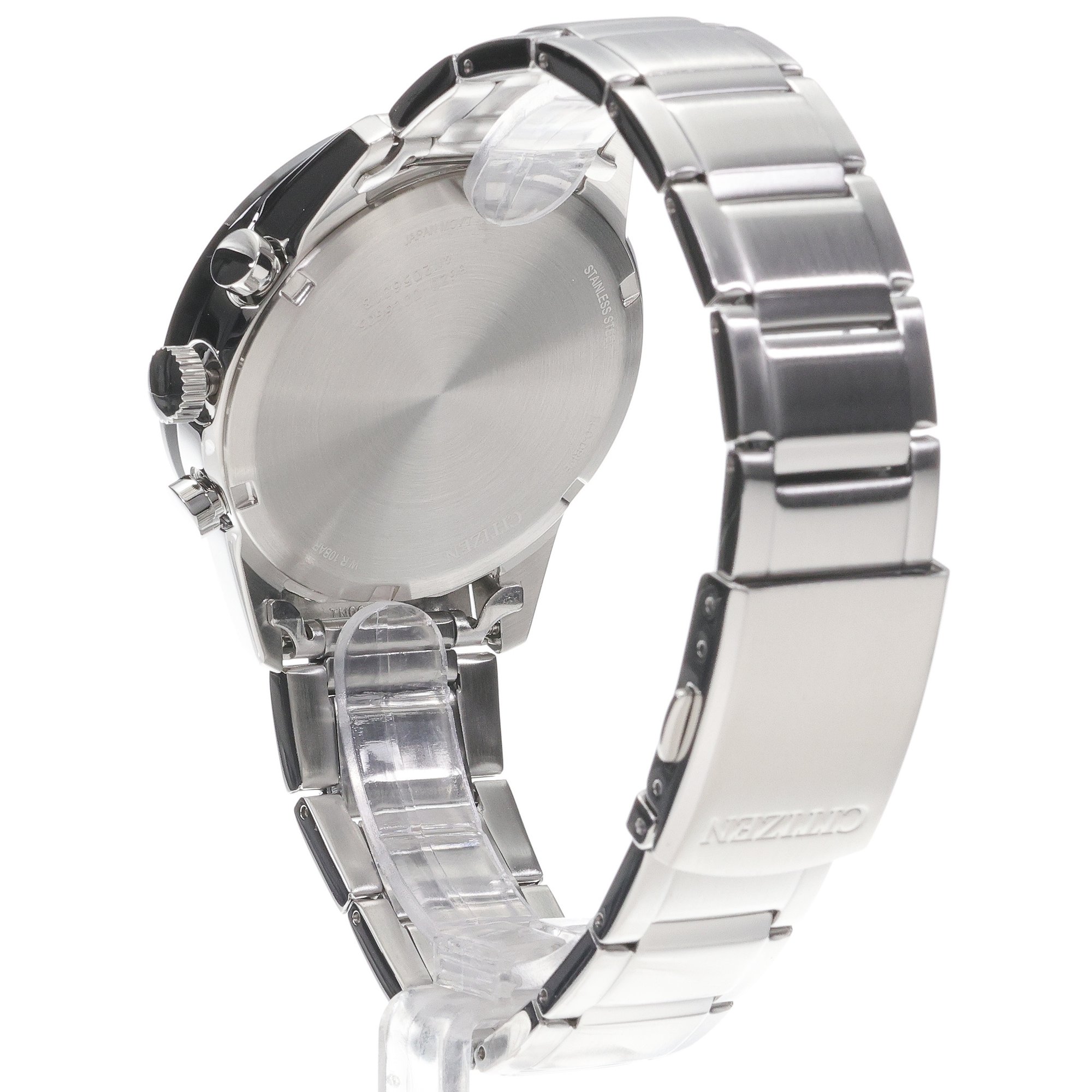 Citizen CA4624-56X zegarek srebrny klasyczny Chrono bransoleta - miniatura 4