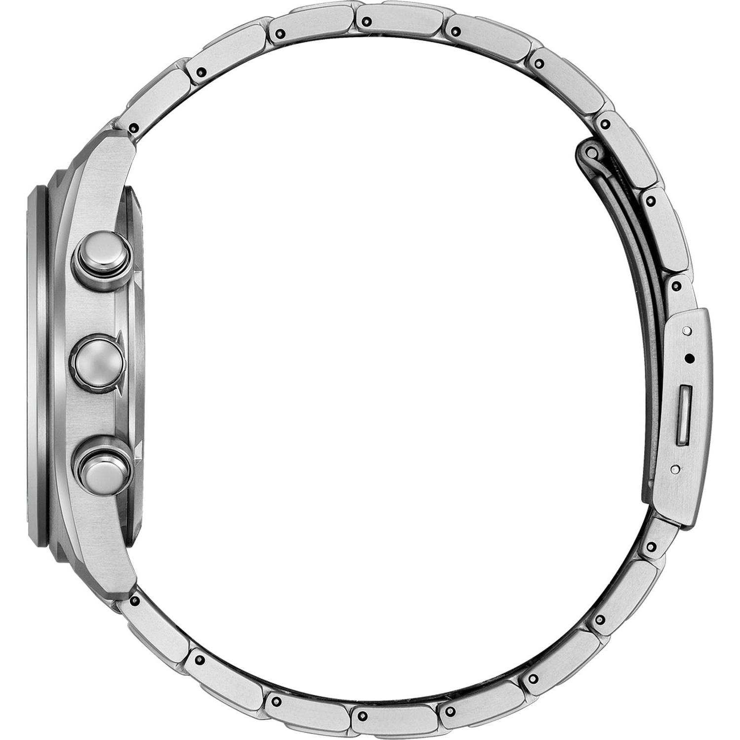 Citizen CA4750-51E Super Titanium Chronograph Titanium sportowy zegarek szary - miniatura 6