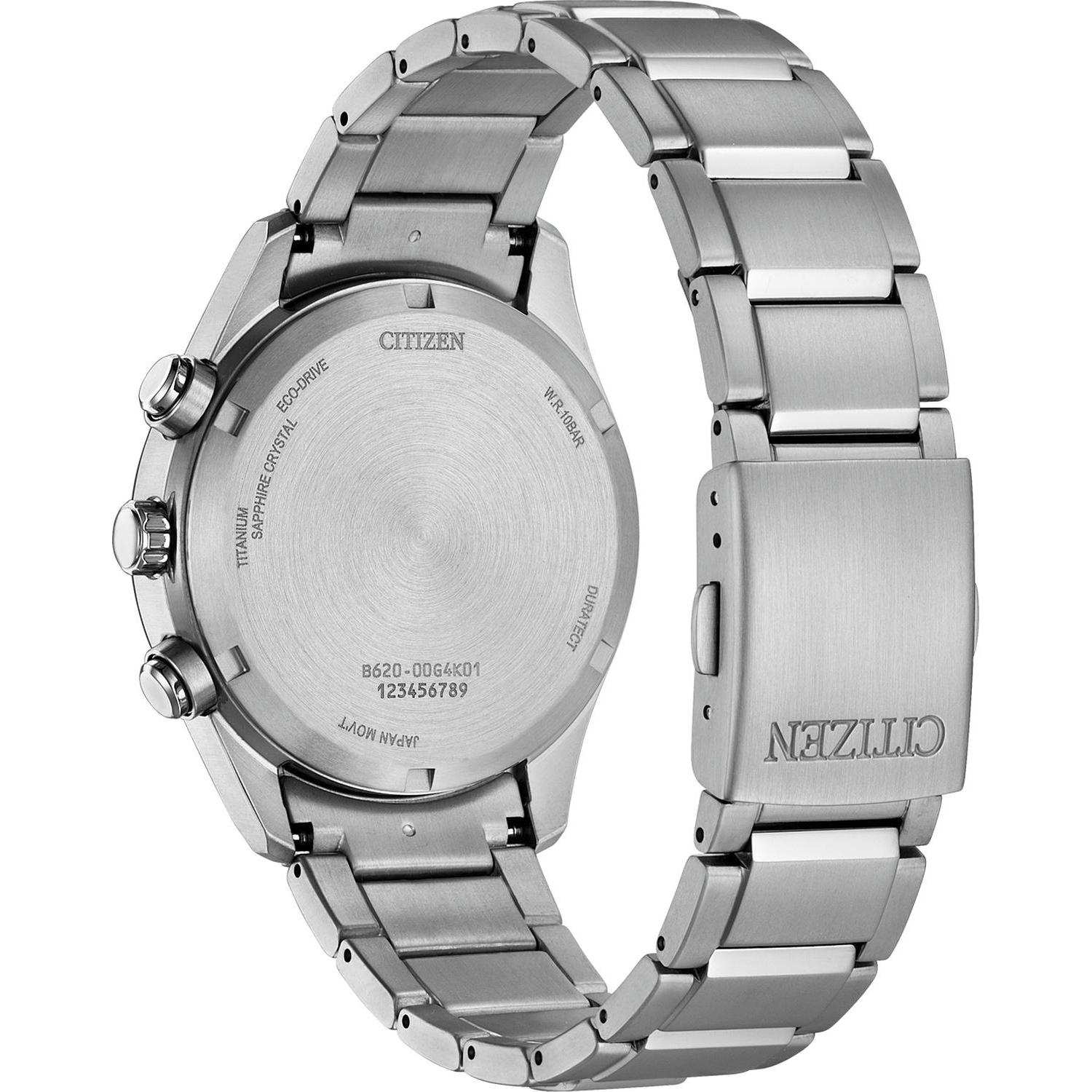 Citizen CA4750-51E zegarek męski sportowy Titanium bransoleta - miniatura 7