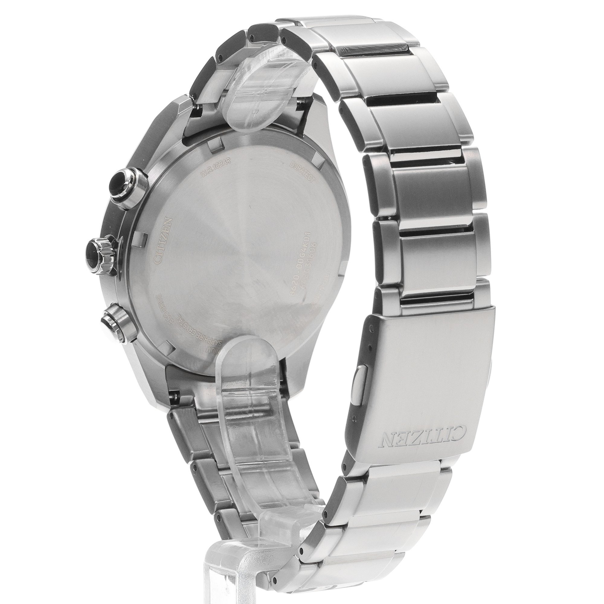 Citizen CA4750-51L Titanium Super Titanium Chronograph zegarek męski sportowy szafirowe