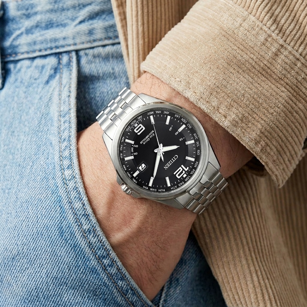 Citizen CB0010-88E zegarek męski Radio Controlled