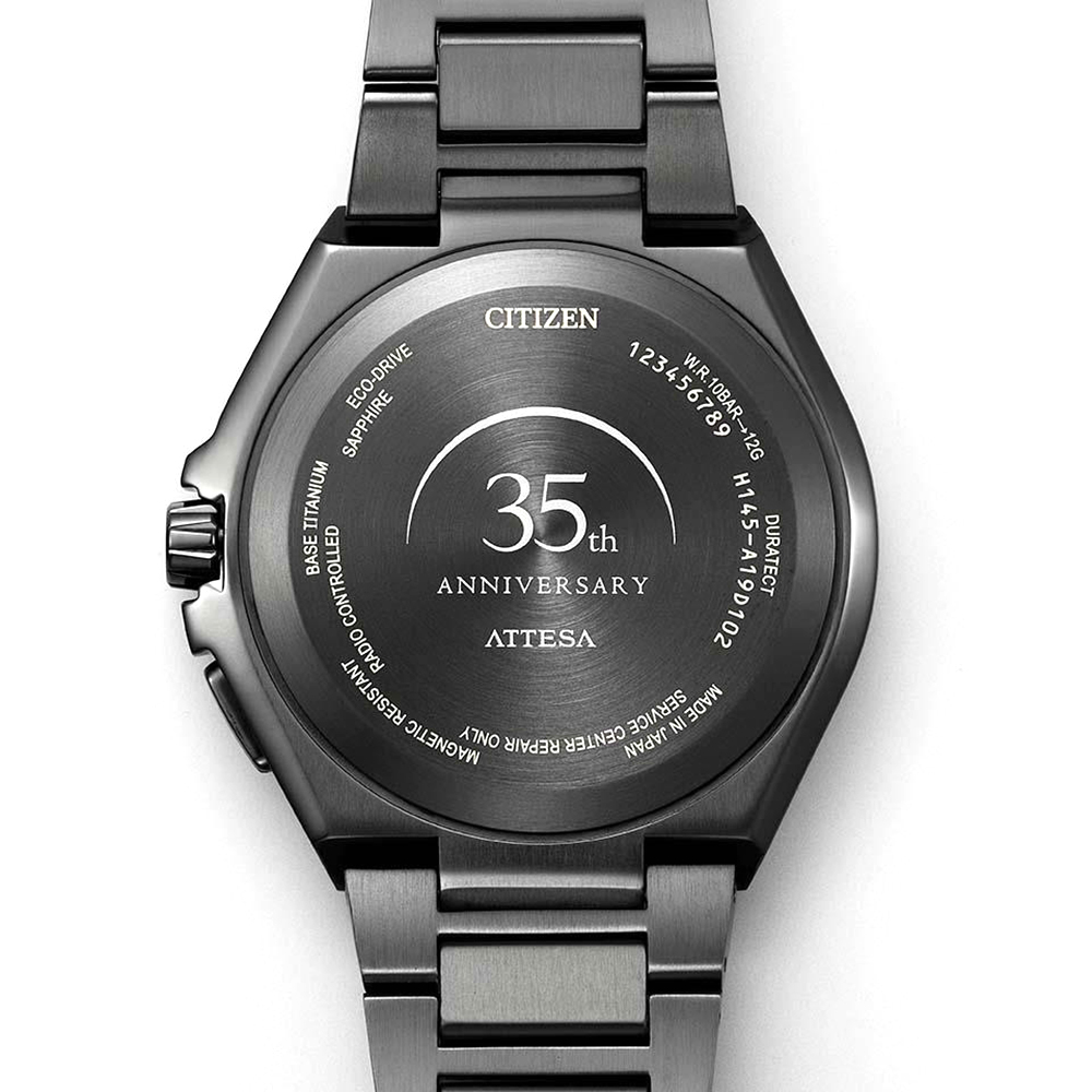 Citizen CB0217-71E Super Titanium Attesa 35th Anniversary Limited Edition zegarek klasyczny Ecodrive - miniatura 4