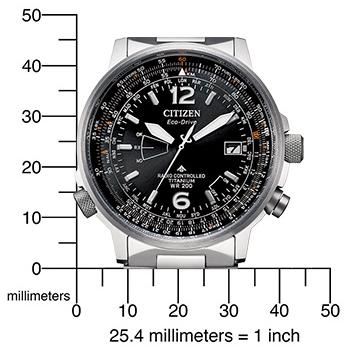 Citizen CB0230-81E zegarek szary klasyczny Radio Controlled bransoleta - miniatura 5