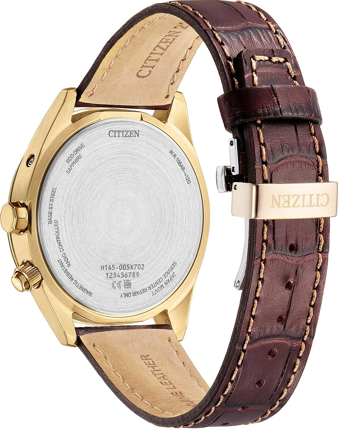 Citizen CB0273-11H męski zegarek Radio Controlled pasek