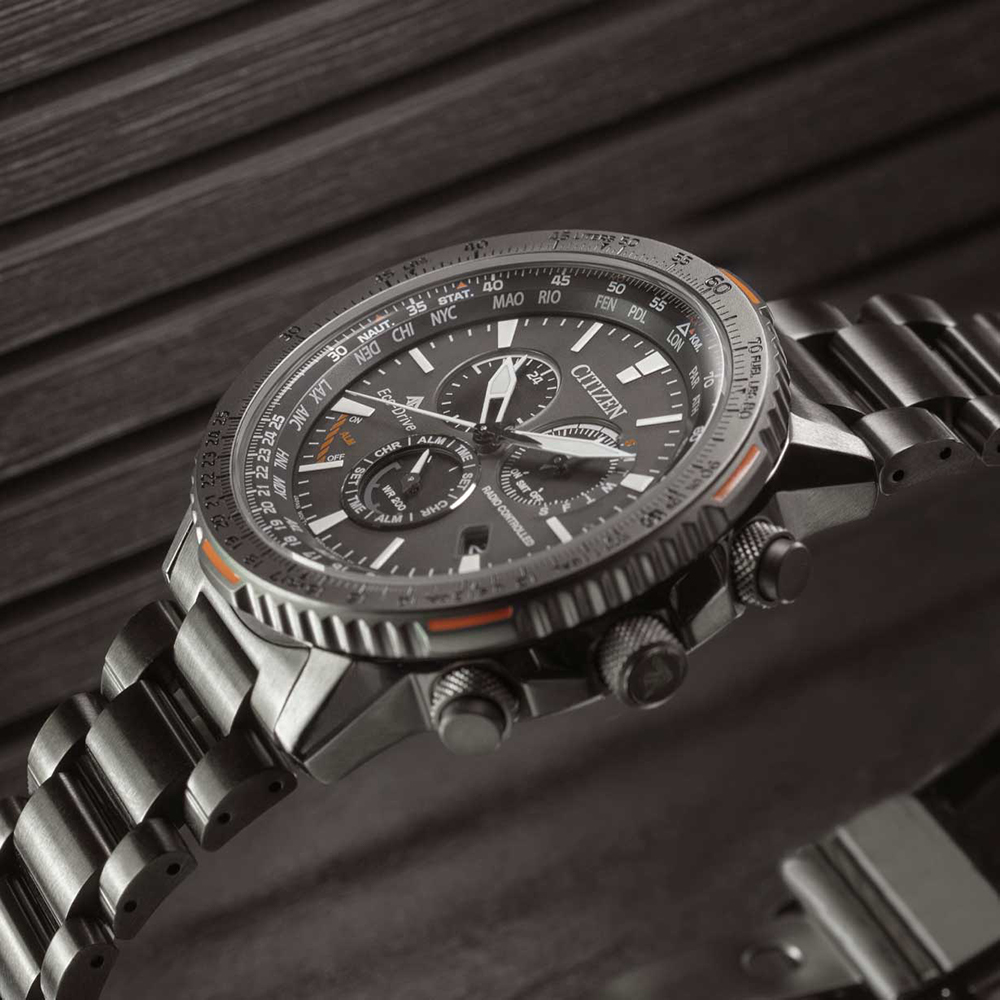 Citizen CB5007-51H Promaster luksusowy zegarek czarny - miniatura 9