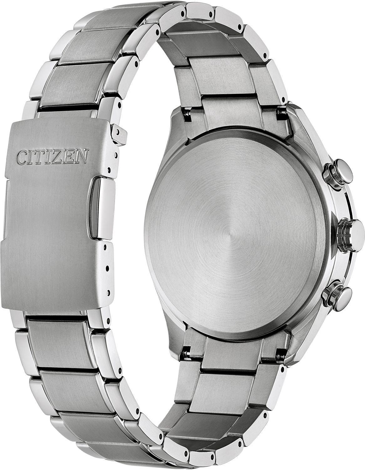Citizen CB5020-87E zegarek srebrny sportowy Radio Controlled bransoleta - miniatura 5