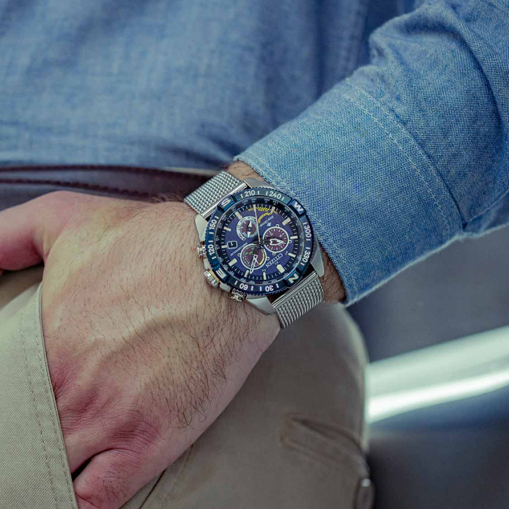 Citizen CB5848-57L PROMASTER NAVIHAWK A-T Promaster sportowy zegarek - miniatura 9