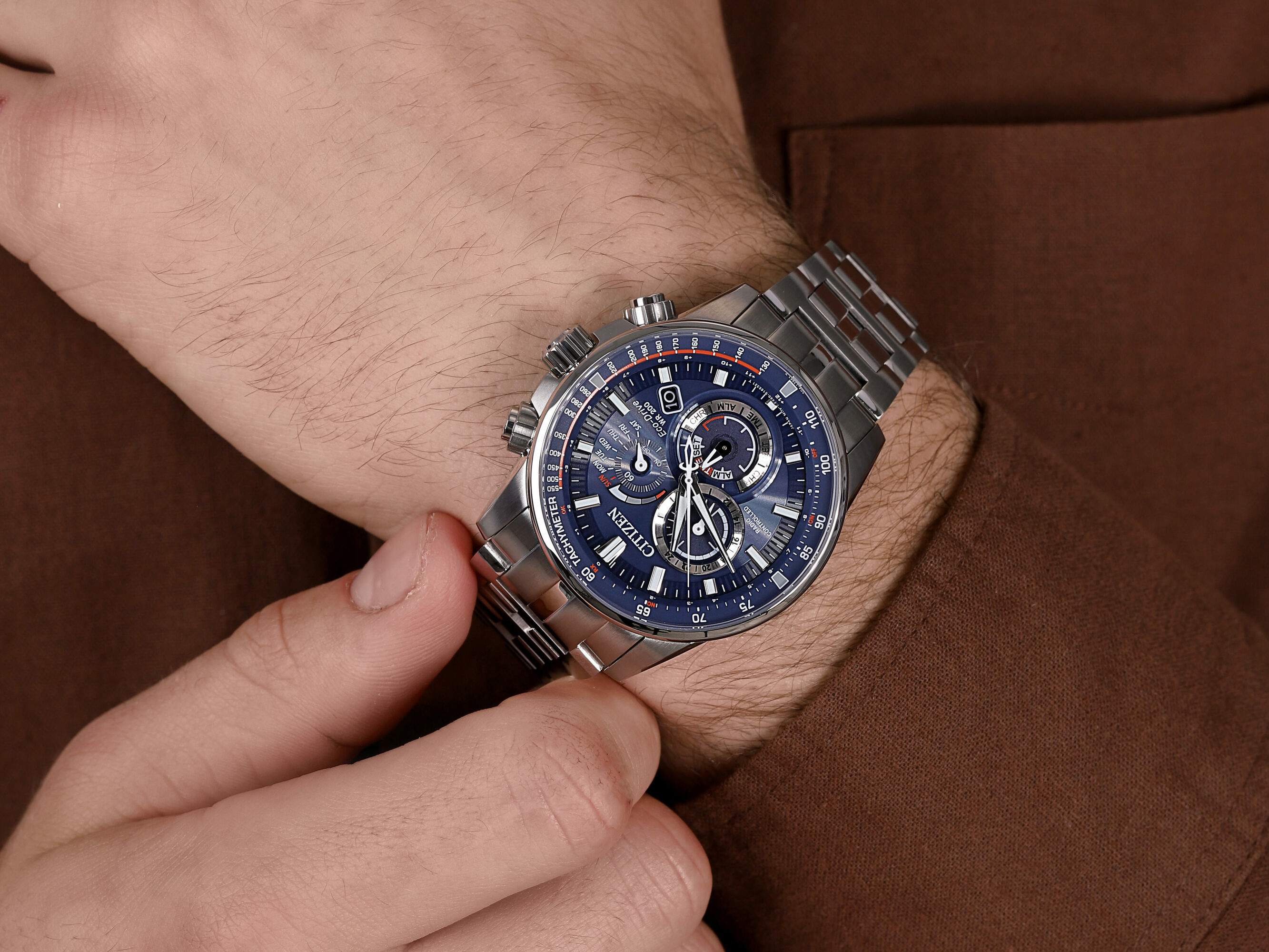 Citizen CB5880-54L zegarek klasyczny Radio Controlled
