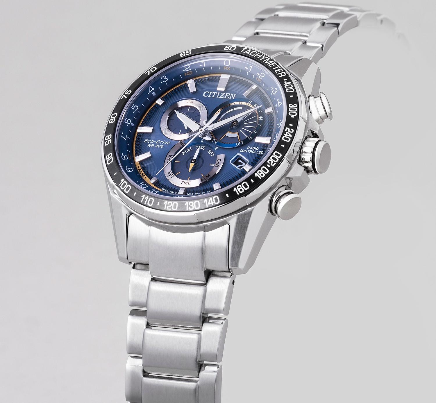 Citizen CB5914-89L Radio Controlled zegarek sportowy Radio Controlled - miniatura 4