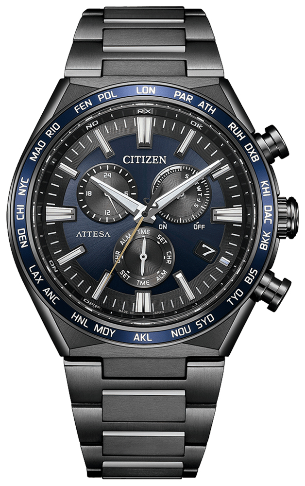 Citizen Attesa ACT Line Black Titanium Eco-Drive CB5967-66L