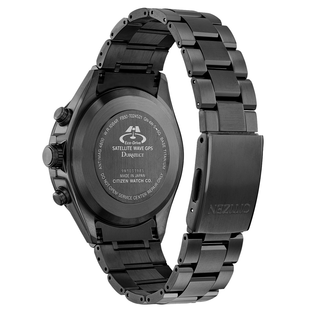 Citizen CC4004-58E zegarek czarny klasyczny Satellite Wave bransoleta - miniatura 3