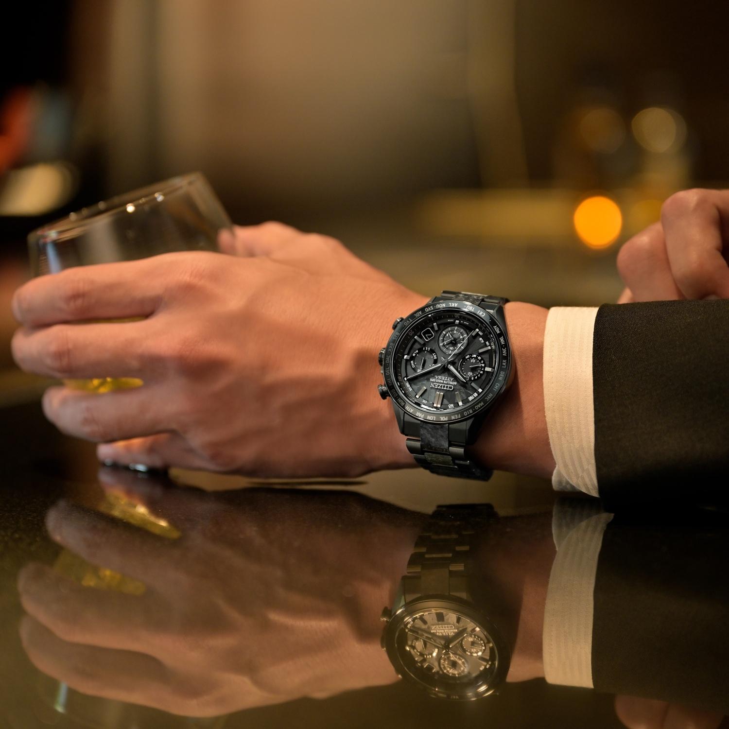 Citizen CC4067-66E zegarek męski Satellite Wave czarny - miniatura 12