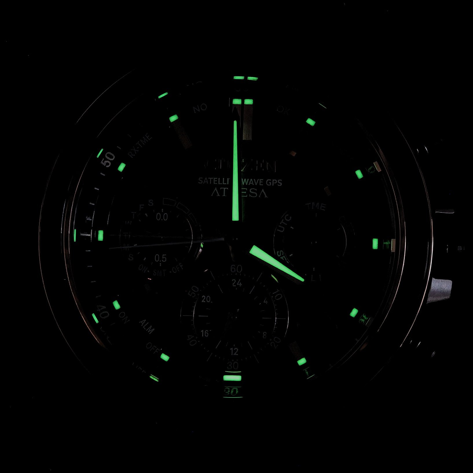 Citizen CC4074-61W Attesa Eco-Drive Satelite zegarek klasyczny Satellite Wave - miniatura 7