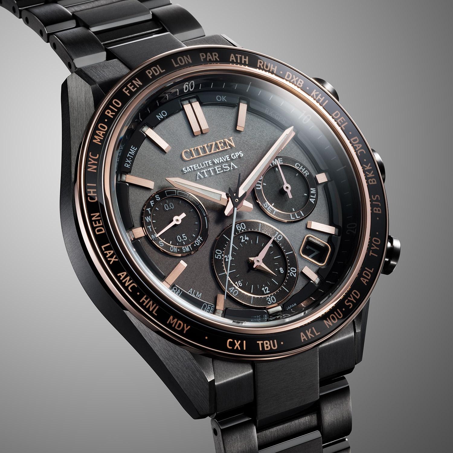 Citizen CC4074-61W zegarek męski klasyczny Satellite Wave bransoleta - miniatura 11