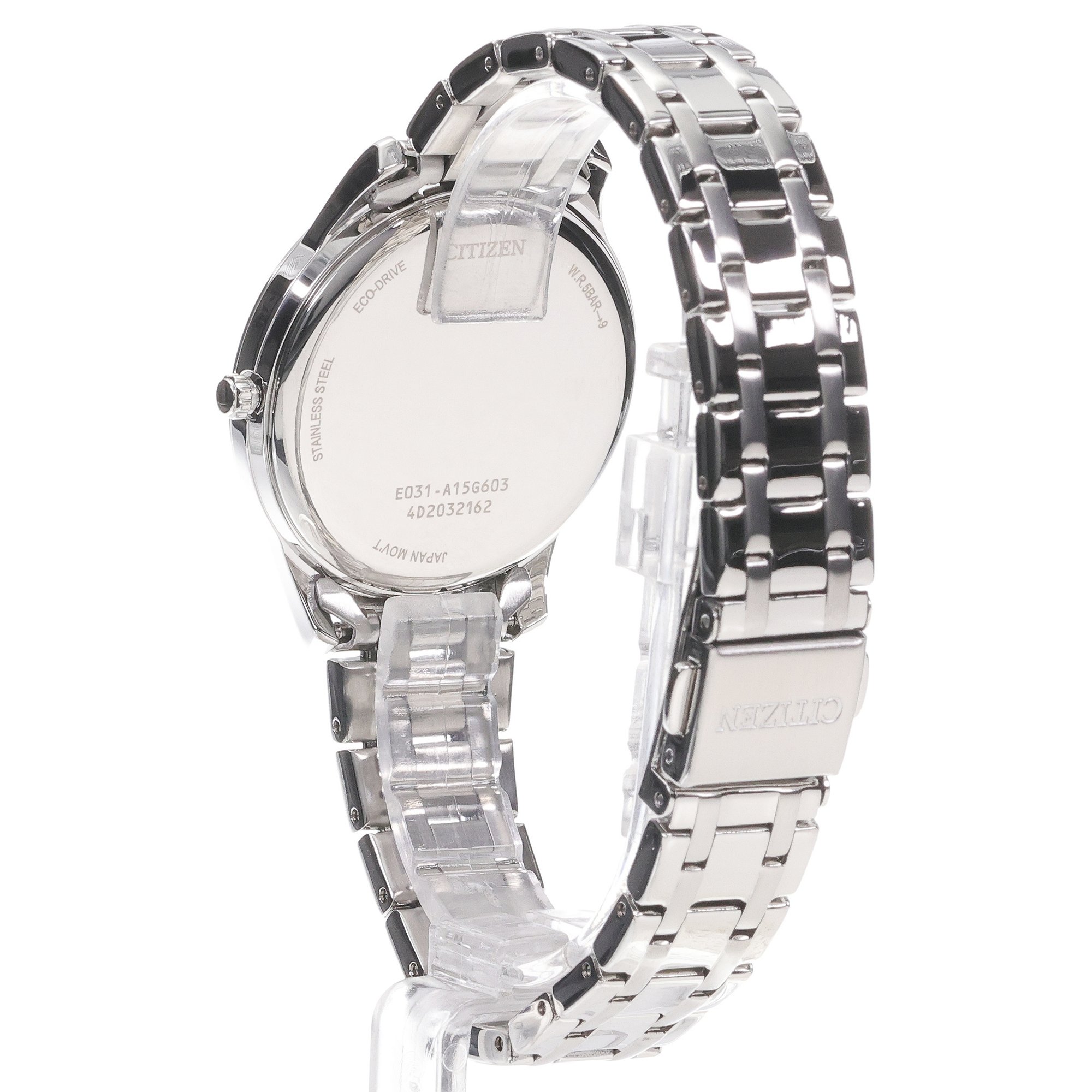 Citizen EM0411-71A zegarek srebrny klasyczny Elegance bransoleta - miniatura 4