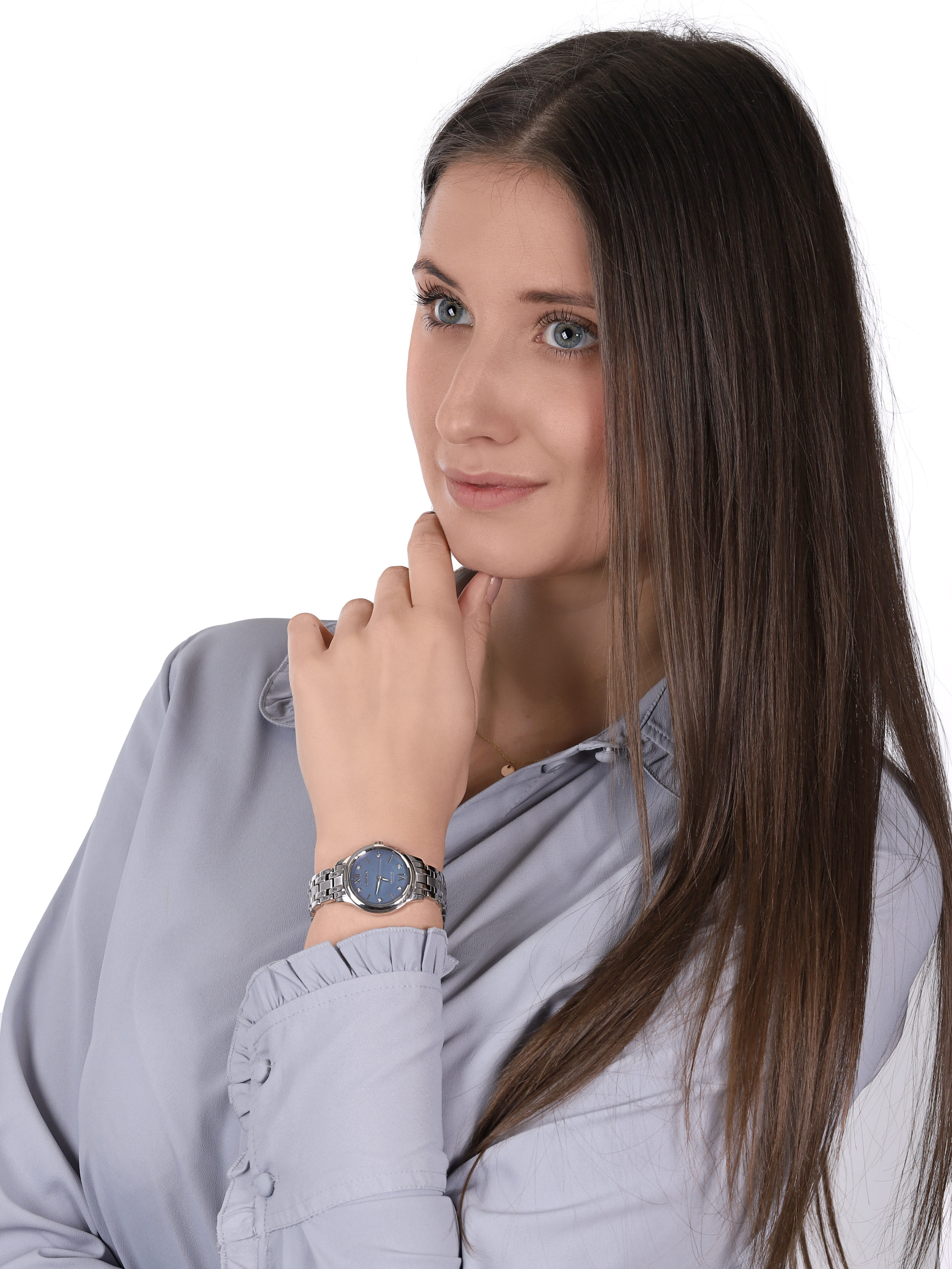 Citizen EM0720-85N Ecodrive klasyczny zegarek srebrny - miniatura 2
