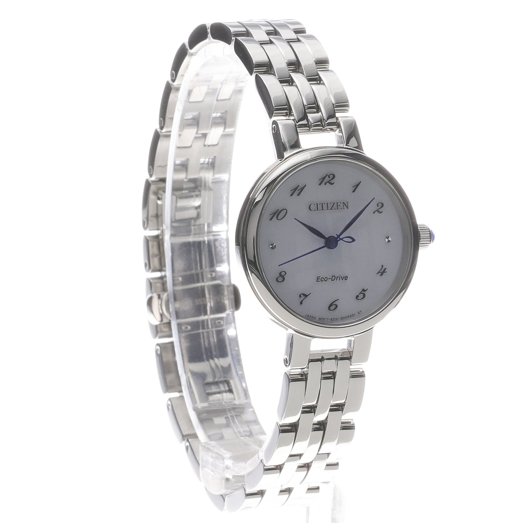 Citizen EM0990-81A Classic L Eco-Drive Elegance klasyczny zegarek srebrny