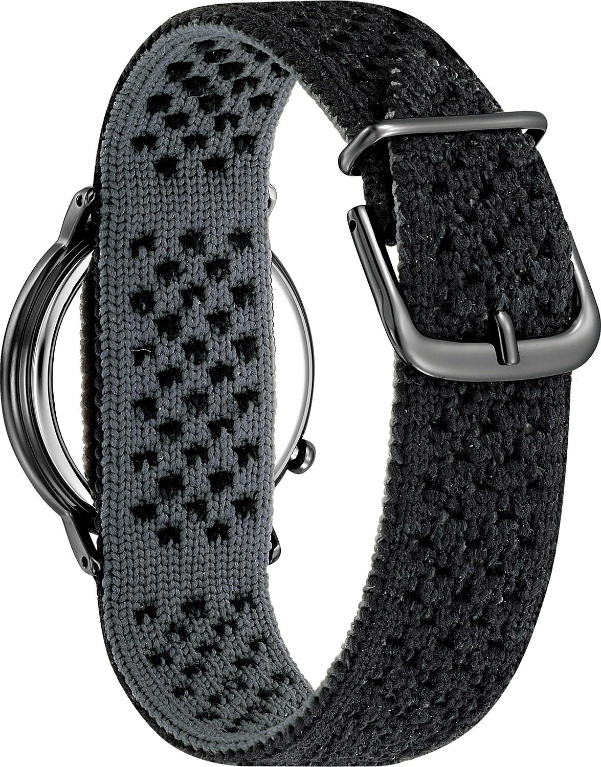 Citizen EM1007-47E zegarek czarny klasyczny Lady pasek - miniatura 5