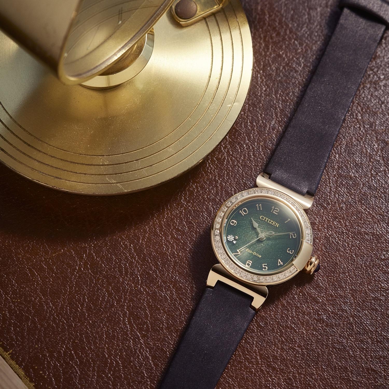 Citizen EM1123-62X zegarek damski Damskie różowe złoto - miniatura 11