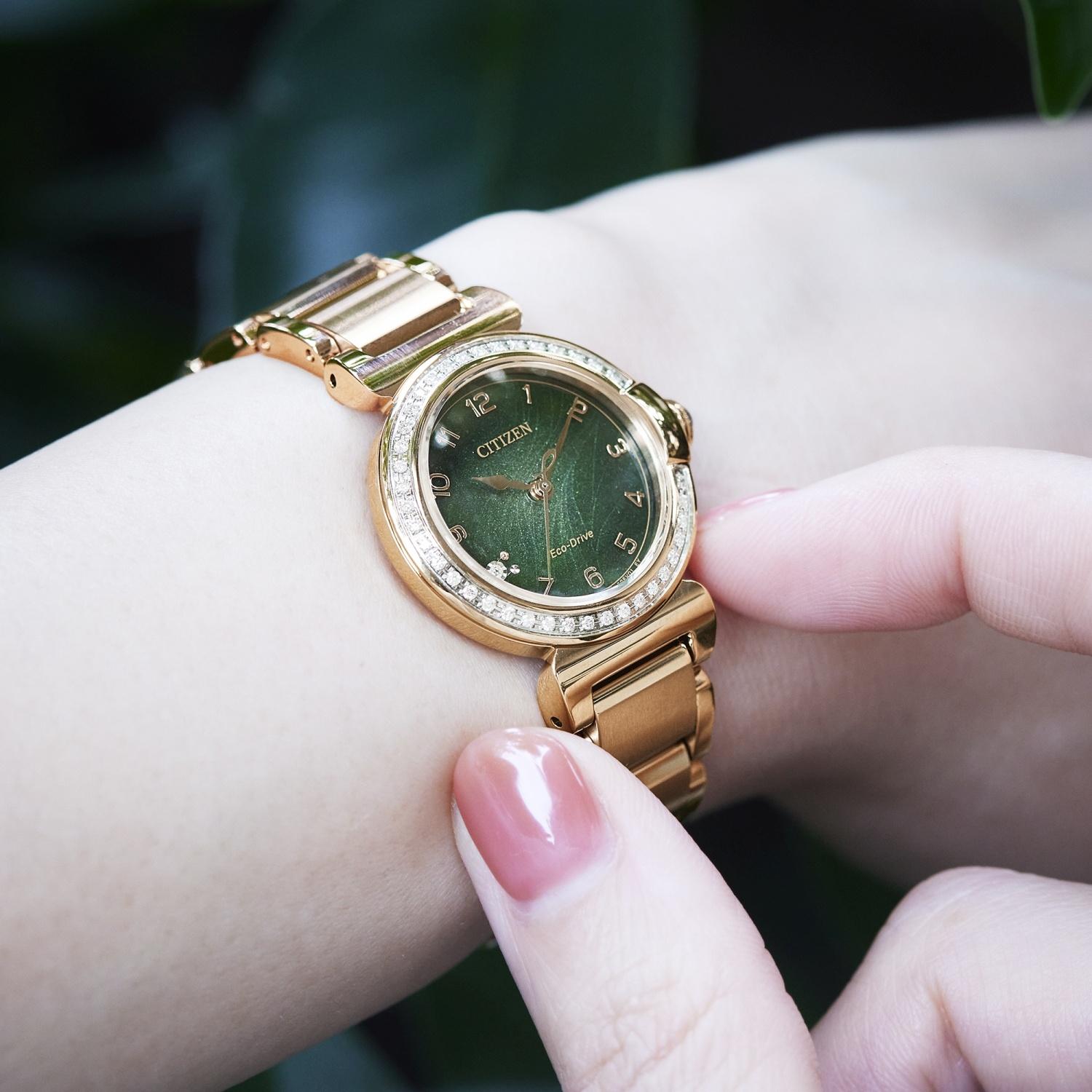 Citizen EM1123-62X zegarek damski elegancki Damskie bransoleta - miniatura 10