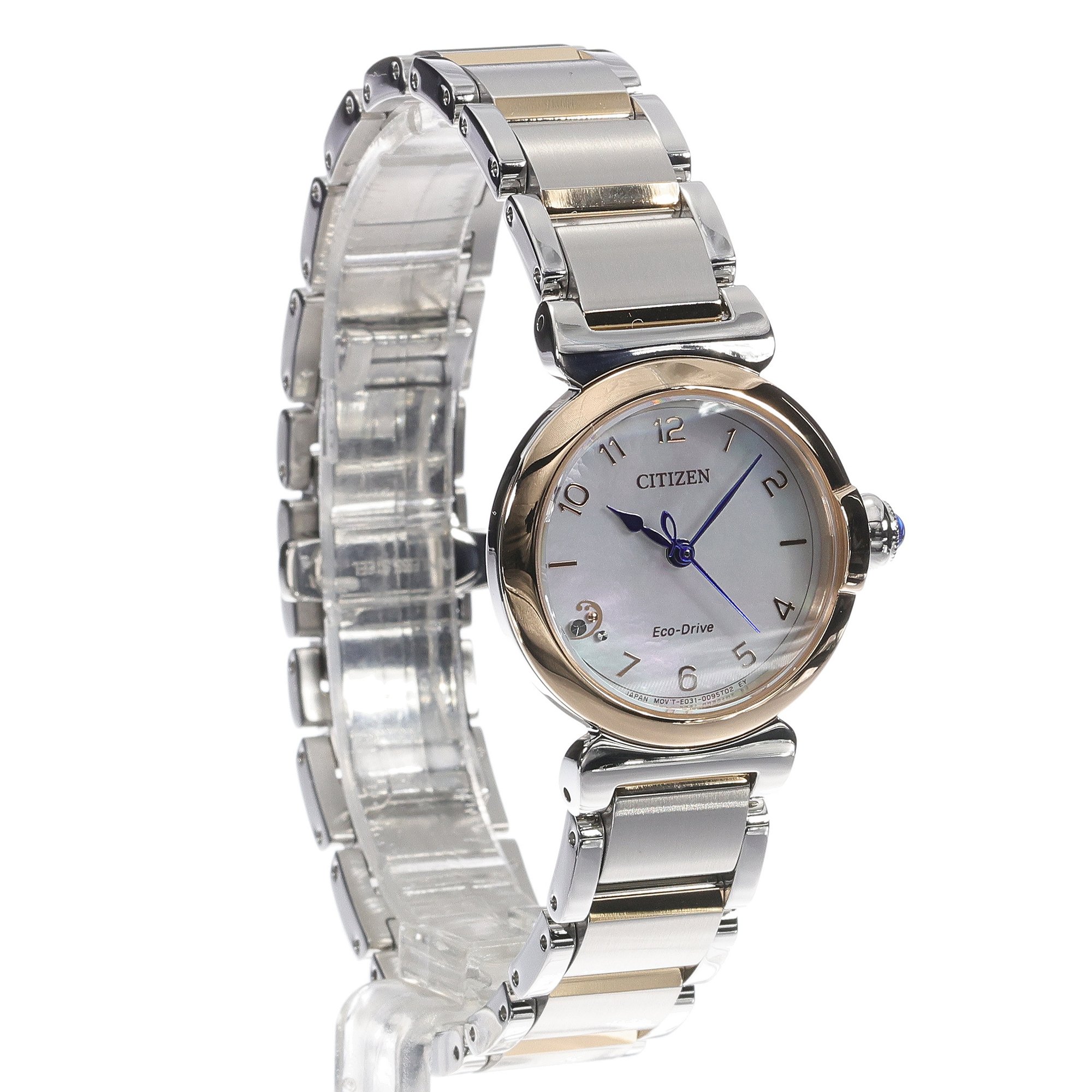 Citizen EM1136-87D damski zegarek Ecodrive bransoleta - miniatura 3