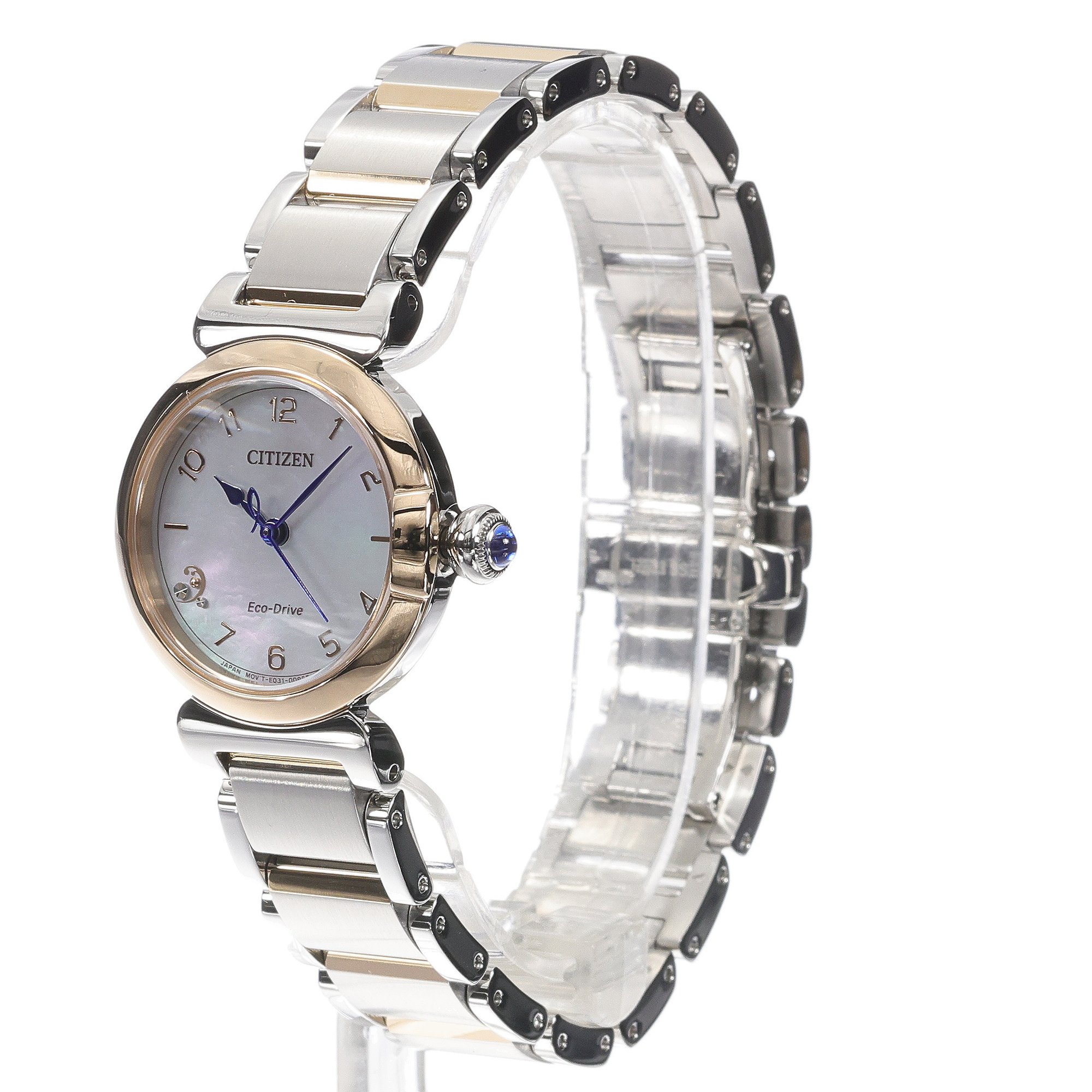 Citizen EM1136-87D damski zegarek Ecodrive bransoleta - miniatura 5