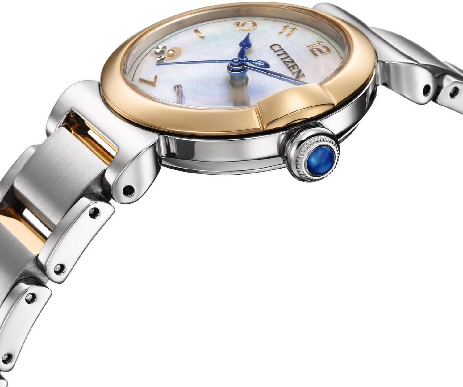 Citizen EM1136-87D Ecodrive klasyczny zegarek różowe złoto - miniatura 9
